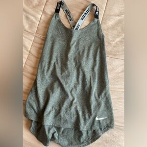 Nike Heather Gray Workout Tank